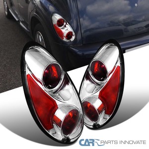 01 05 Chrysler Pt Cruiser Clear Tail Lights Rear Brake Parking Lamps Image Is Loading 01 05 Chrysler Pt Cruiser Clear Tail Lights