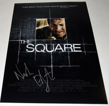 NASH EDGERTON signed (THE SQUARE) 12X18 movie poster photo *DIRECTOR* W/COA NASH EDGERTON signed (THE SQUARE) 12X18 movie poster photo *DIRECTOR* W/COA