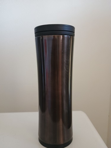 Starbucks 2009 Stainless Steel Brown Tumbler Travel Mug 20 Oz - Bild 2 von 5