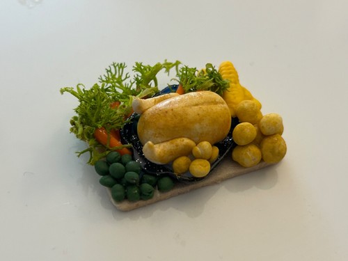 Dolls House Food. Crates / Platters / Jars 12th Scale. Handmade. New - Picture 93 of 97