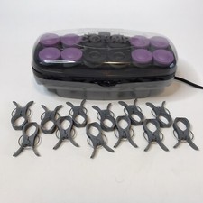 Conair CHV14JW Hot Rollers Flocked Volume 8 Large 4 Jumbo Curls Fast Heat