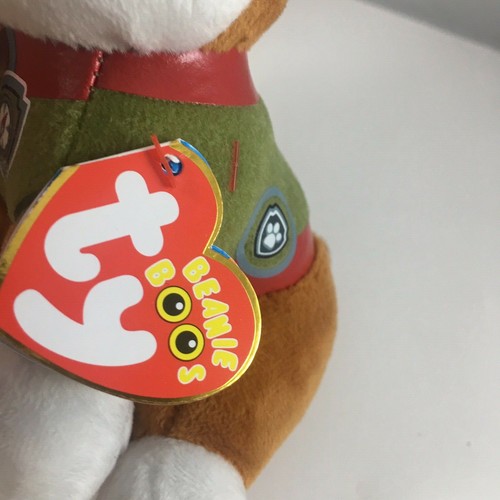 TY Beanie Boos - Paw Patrol TRACKER der Chihuahua Hund (6 Zoll) Stofftier Neu mit Etikett - Bild 4 von 7