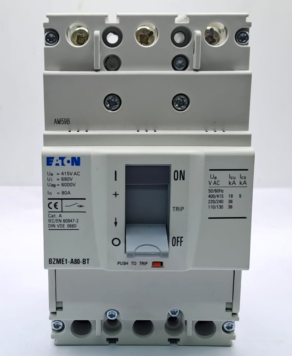EATON BZME1-A80-BT MCCB Box Terminal | eBay