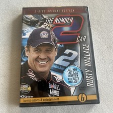 NASCAR DVD Rusty Wallace - The Number 2 Car NEW Sealed (2 Disc) 