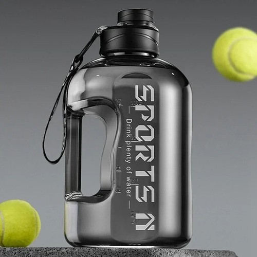Large Capacity Sports Water Bottle for Fitness & Camping - 1.7L/2.7L Gym Cycling - Picture 10 of 12