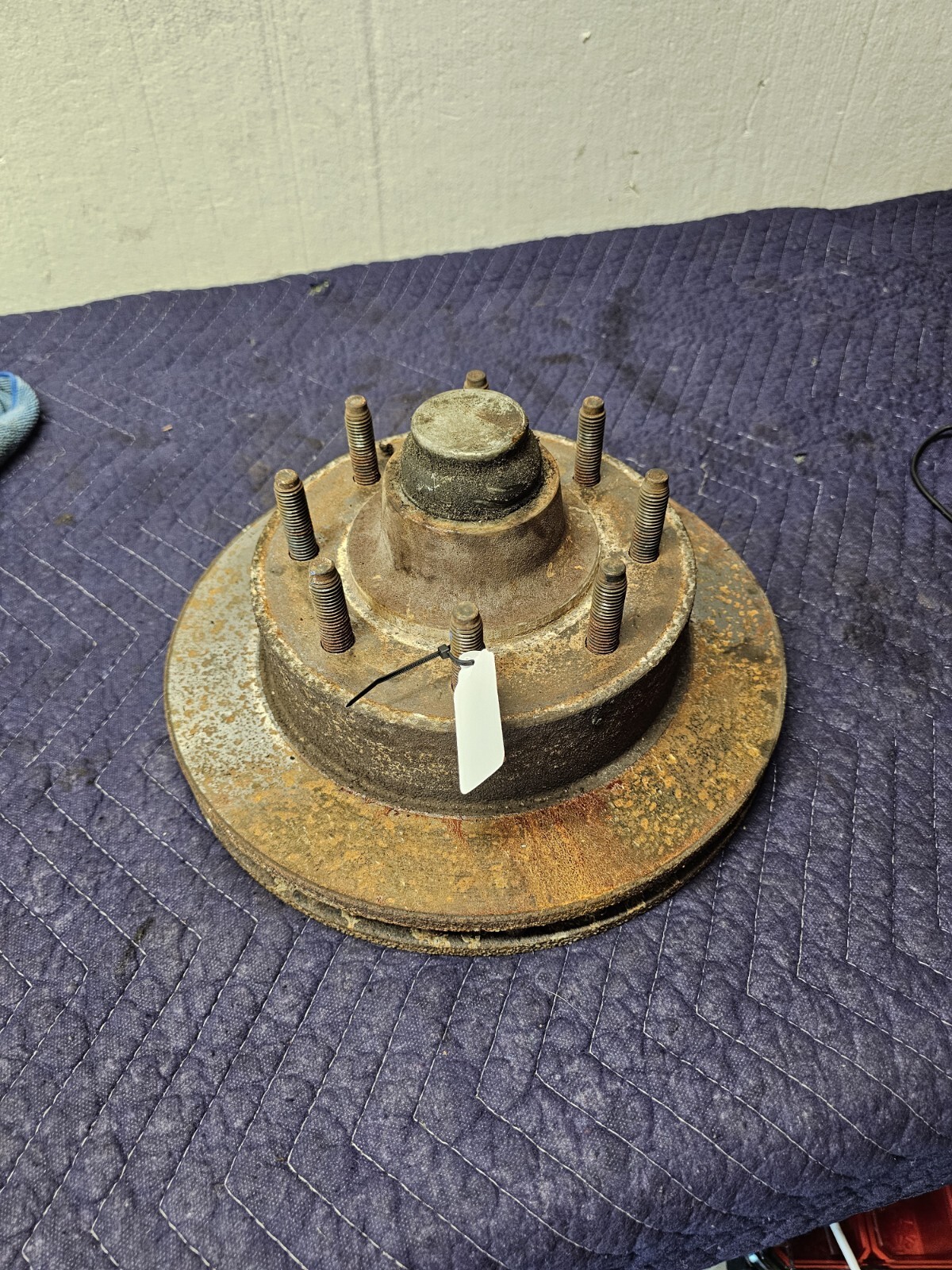 2WD Front Brake Rotor & Hub - GOOD | Fits 1999-2002 Ford F250 F350