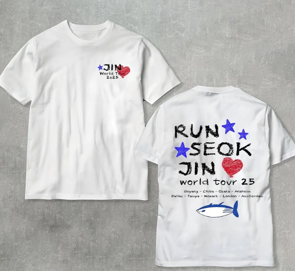 BTS JIN ECHO S/S T-SHIRT Sサイズ BTS JIN ECHO Tシャツ S/S T-SHIRT Lサイズ - メルカリ
