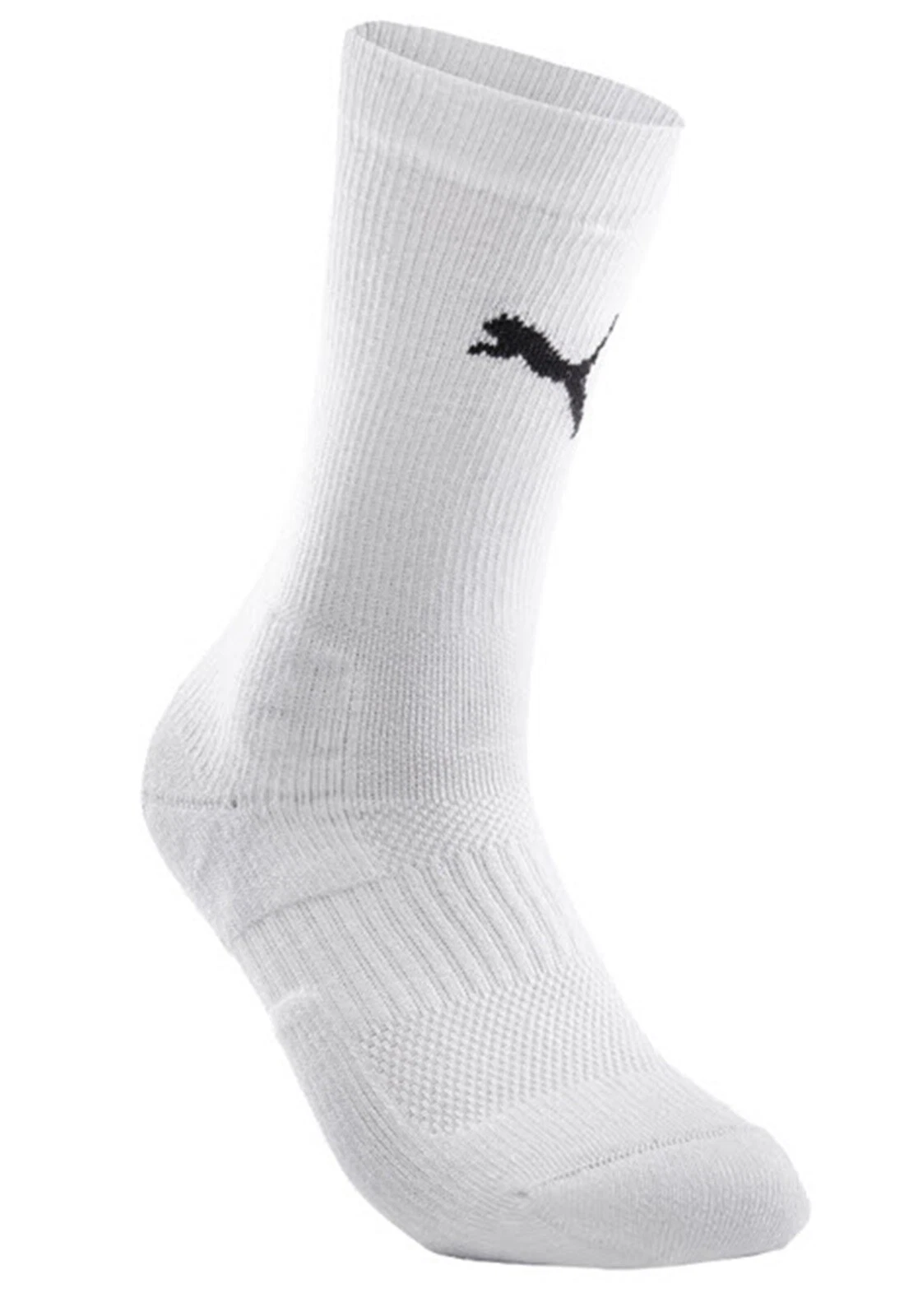 Puma Men Team Goal Performance 1 Pairs Socks White Running Casual Sock 70611904