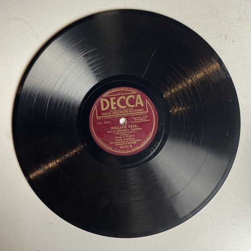 10" 78 RPM-Eide Norena-Le Coq D'or/William Tell/Decca 20115 - Picture 4 of 4
