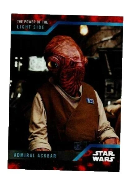 Admiral Ackbar Star Wars Trading Card Sets