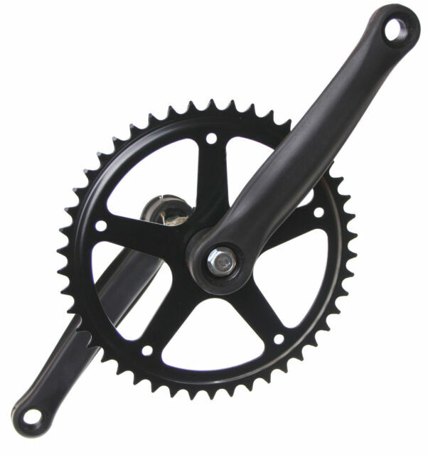 Dotek 170mm Fixie Single Bike Chainset 46 Teeth Vintage Design for 9/16