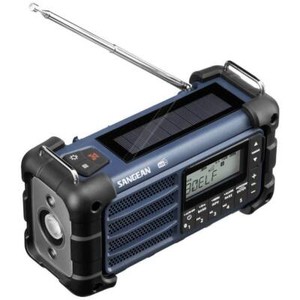 Sangean MMR-99 DAB+ Notfallradio mit Kurbel - Ocean Blue