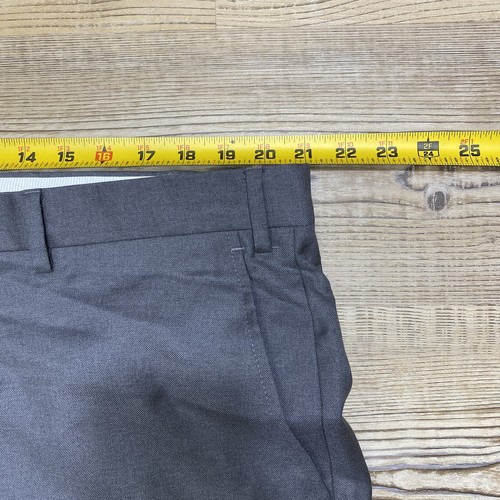 Santorelli Roma Pants Size 42 Charcoal Gray Loro Piana Wool 110 Made In Italy - Picture 3 of 9