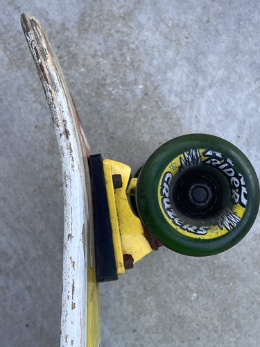Rare Vintage Santa Cruz Skateboard Bullet Trucks Road Rider Cruzers Wheels 5 Ply - Picture 13 of 19