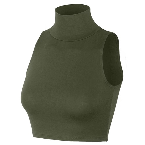 Zara - House of Harlow 1960 - Hunter Green Ribbed Halter Top XS - Worn 1 Time - Picture 2 of 8