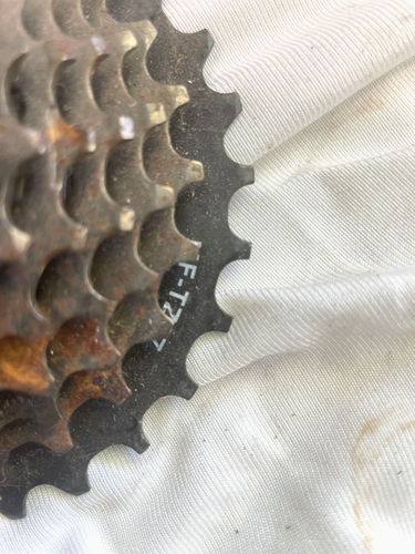 SHIMANO MF-TZ50-7 Cassette Rueda Libre 7 Velocidades 14-28T MTB Ciclismo Bicicleta Pieza - Imagen 4 de 5
