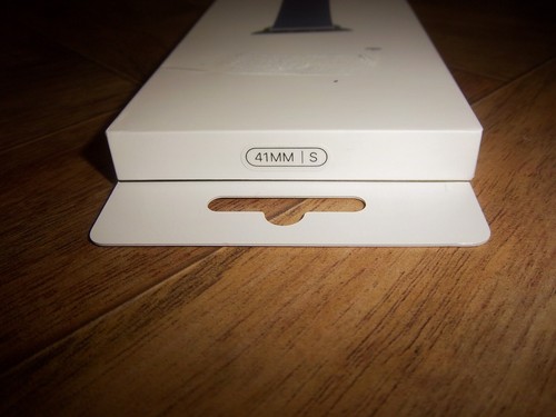 APPLE INK WISTERIA MODERN BUCKLE 41MM/S ORIGINAL WATCH BAND - NIB - Photo 3 sur 3