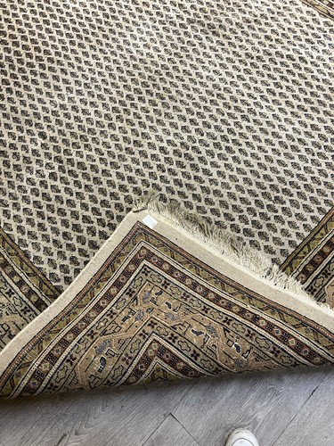 Wunderschöne Handgeknüpfte Mir Royal Orientteppich Indo Carpet Ca 290X204 cm - Bild 13 von 14