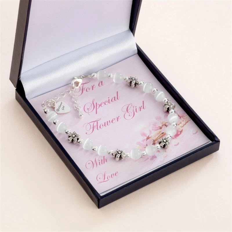 Flower girl bracelet clearance gift