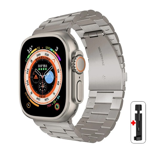 Für Apple Watch Edelstahl Armband Metallarmband Series 10 9 8 7 6 SE Ultra2 - Bild 24 von 24