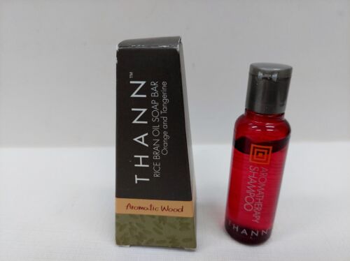Thann Aromatic Wood Aromatherapy Shampoo & Bar Soap Travel size - Picture 2 of 5