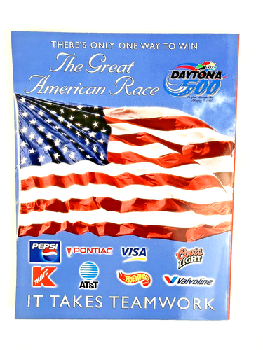 Daytona 500 2002 programa oficial de recuerdos en manga + alineación inicial - Imagen 11 de 12