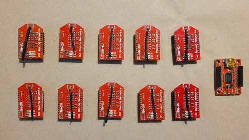 10x Microchip/Roving Networks WiFly RN-XV RN-171 Rev.3 WLAN-Module + USB-Adapter