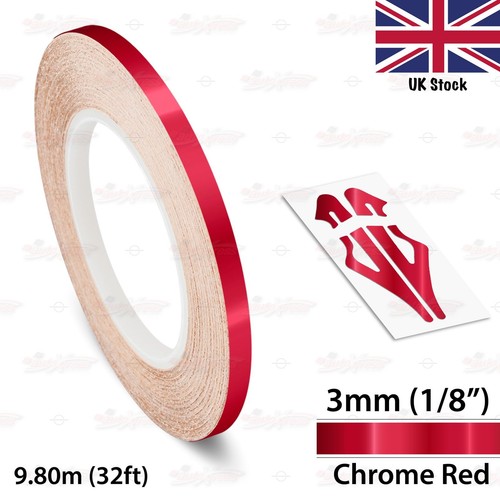 3mm Roll Vinyl Pin Stripe DIY Self Adhesive Line Car Tape Decals Stickers 1/8" - Picture 44 of 51