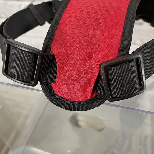 Coastal Inspire Red Adjustable Dog Harness Size Medium Comfy Soft Mesh Interior - Picture 7 of 13