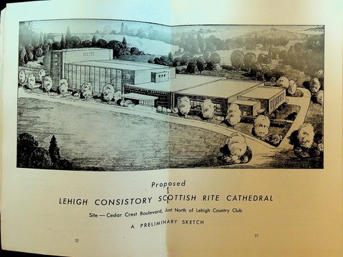 Lehigh Consistory Ancient Accepted Scottish Rite of Freemasonry Program 1960 Pa - Picture 3 of 5