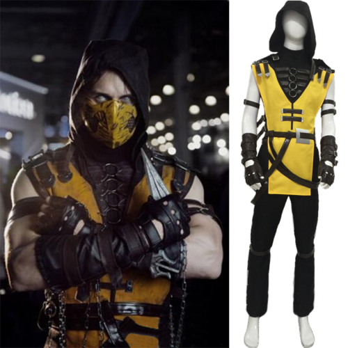 Mortal Kombat X Scorpion Cosplay Kostüm maßgeschneidert: kostenloser Versand - Bild 1 von 5