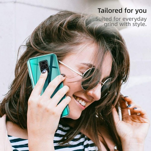 CUSTODIA COVER per XIAOMI REDMI NOTE 9 PRO MAX + 2x (Pack) VETRO TEMPERATO - Foto 5 di 5