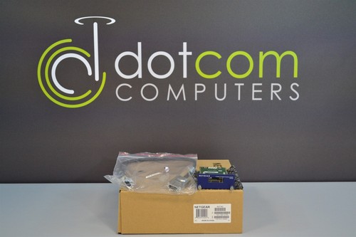 Netgear AX742 ProSafe 24 Gigabit Stacking Module & R-CS-F4XFF4XF-R1 Network New - Picture 1 of 2