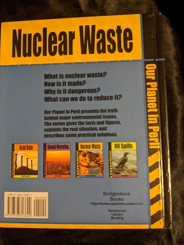 Nuclear Waste Hardcover Capstone - Picture 5 of 5
