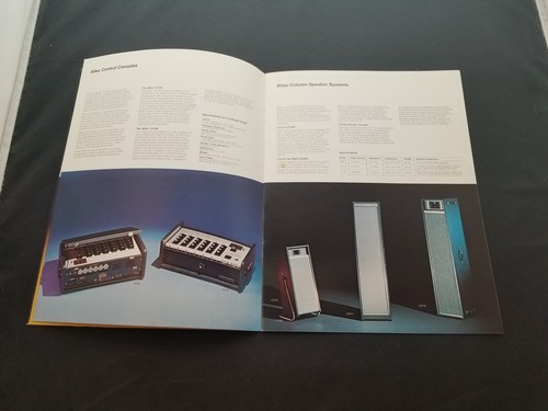 Vintage Altec Musical Sound Equipment Katalog & Spes Lautsprecher, Mikrofone & mehr 1970er - Bild 4 von 5