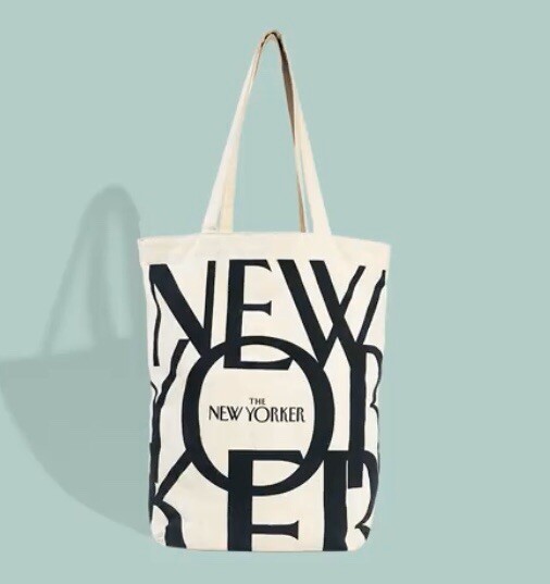 The New Yorker Magazine Canvas Tote Bag ***NEW*** | eBay