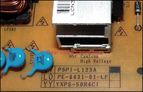 Placa de fuente de alimentación para TV LG 50PA5500 50" EAX64746302/3 P/N EAY62749902 - Imagen 4 de 4