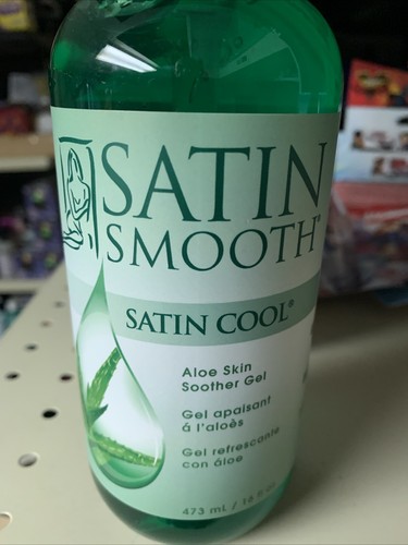 Satin Smooth SATIN COOL ALOE SKIN SOOTHER GEL 16 OZ - Picture 2 of 6