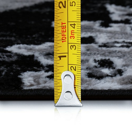 Nueva Moderna Alfombra de Pila Gruesa Roja Gris Negro Marrón Pequeña Grande Alta Calidad Oferta - Imagen 8 de 57