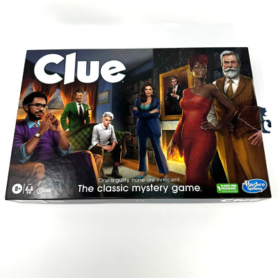 Hasbro Gaming Clue Board Game for Kids Ages 8 and Up 2023 Edition (Model #F6420)