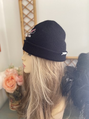Minnie Mouse Hat Knit Beanie Disney Collection by Neff Black One Size Very Good - Picture 21 of 24