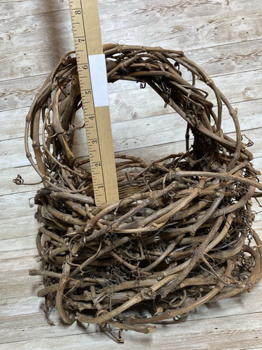 Handwoven Willow Branch Wicker Plant Basket Natural Rustic Garden Farmhouse - Picture 14 of 17