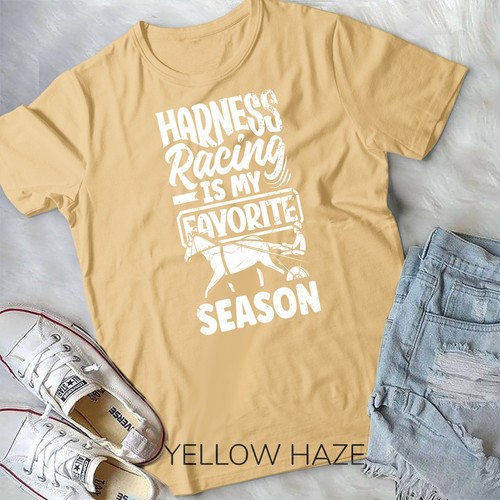 Harness Racing Favorite Season Funny Horse Racing Unisex T-shirt - Bild 12 von 13