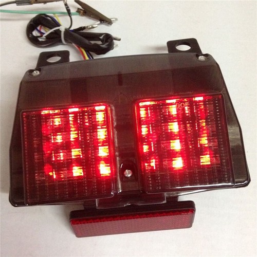 Totalmente nuevo Ducati 748/916/996/998 luz trasera de freno LED ajuste 1994-2003 transparente - Imagen 7 de 9