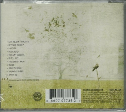 Train-Save Me San Francisco (CD 2009) Case has crack - Picture 2 of 2