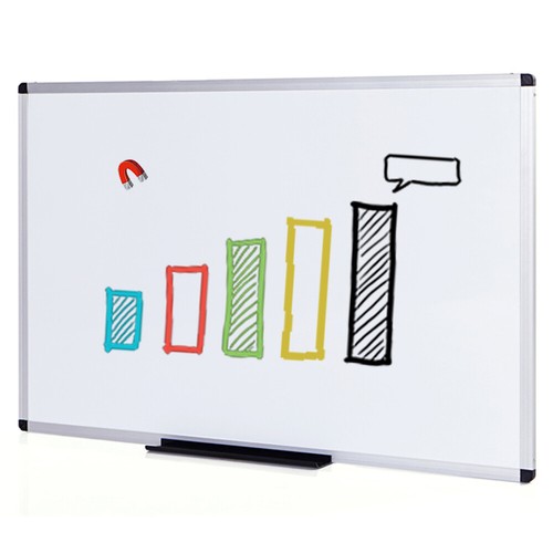 VIZ-PRO Magnetic Dry Erase Board Whiteboard Home Office School Marker Board - Picture 14 of 19