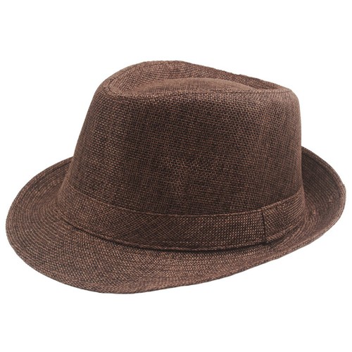 Cappello Fedora In Paglia Per Uomo Donna Cappello Da Sole Trilby Cubano ☆ - Picture 29 of 50
