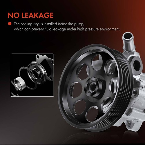 Power Steering Pump for Saab 9-5 1999 2000 2001 2002 2003 2004 2005-2009 L4 2.3L - 第 7/10 張圖片