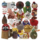 Vintage Handmade Japanese Ceramic Wind Chimes Furin Clay Bell Home Decor -Pick 1