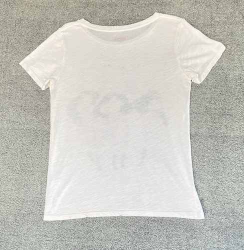 J Crew X Donald Robertson Women's Short Sleeve Ostrich Graphic T-Shirt Sz Medium - Picture 3 of 9